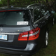 Illustration for article titled Lewis Hamiltons car sports Hooning is Not a Crime bumper sticker